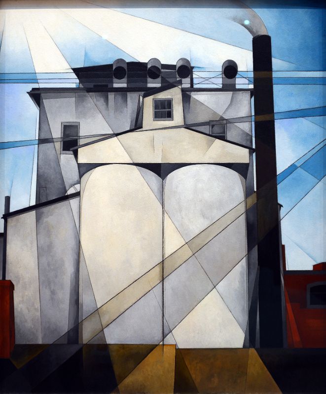 13 My Egypt - Charles Demuth 1927 Whitney Museum Of American Art New York City